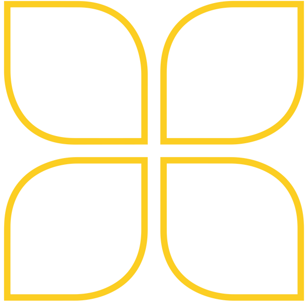 Logo of Artisan de Blé with a blue background and yellow geometric design.